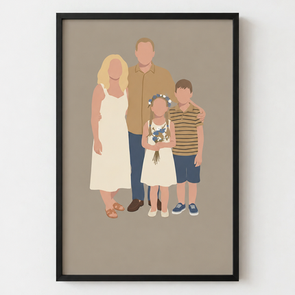Portret minimalistyczny