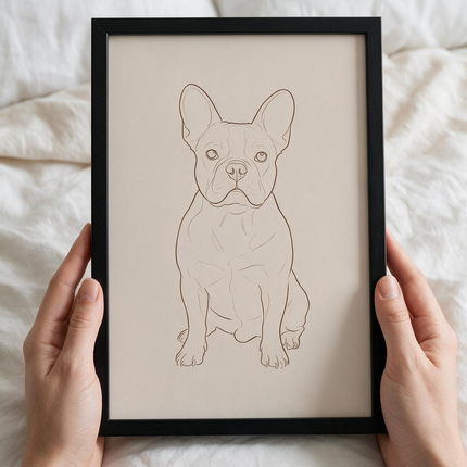 Portret linią