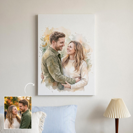 Portret akwarelowy